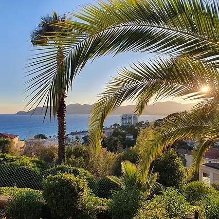 Superbe Vue Piscine Tennis Apartmán Cannes